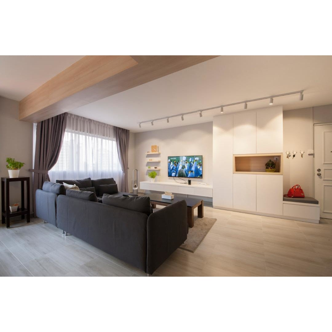 Proiector LED, 45W, 4000K Lumina Neutra, Directionabil Pe Sina Monofazata, Alb